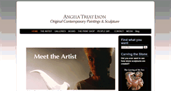 Desktop Screenshot of angelatreatlyonart.com